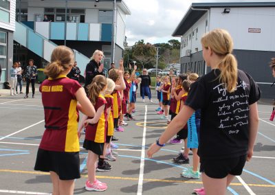 Stella Maris Students Meet the Silver Ferns_4