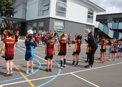 Stella Maris Students Meet the Silver Ferns_5